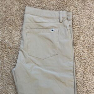 Vineyard Vines Tan Chinos Classic Cotton-Blend